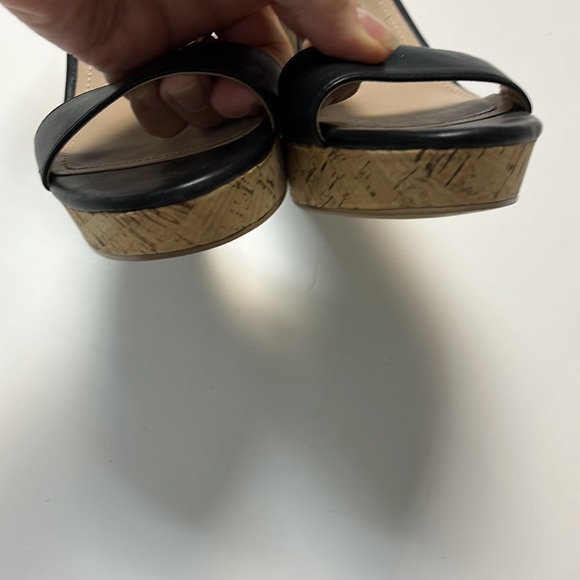 Charles by Charles David black cork  bottomed platform - Picture 4 of 10